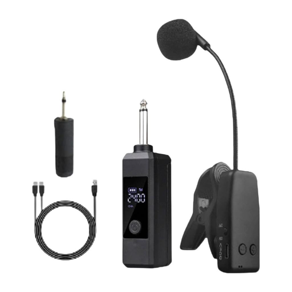 Instrument Microphone Receiver Portable Flute Durable Accessories Wireless-image-1