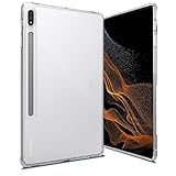 Zeking Designed for Samsung Galaxy Tab S8 Ultra 14.6" (SM-X900/ X906) Case, Anti-Scratch Clear Flexi