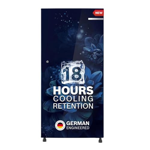Image of Bosch 187 L, 3 star, Smart Inverter, Direct-Cool Single Door Refrigerator, Sevian Blue (CST18B23NI)|18 Hrs Cooling Retention |Super Freeze |Largest Vegetable Box|Beverage Space |2.5x Faster Cooling