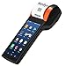 MUNBYN POS Printer with Charger Dock, PDA 58mm Receipt Printer Android 7.1 POS Handheld 5.45