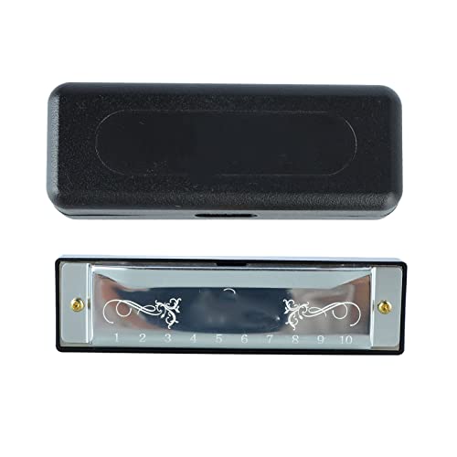 Embouchure Standard, Surface Lisse Harmonica 10 Trous Dur de Longue Durée Aluminium Léger et Acier Inoxydable 20 Mélodies Aucune Déformation pour le Voyage (Argent) - Les Beatles, Paul McCartney, John Lennon, RIngo Starr, George Harrison Embouchure Standard, Surface Lisse Harmonica 10 Trous Dur de Longue Durée Aluminium Léger et Acier Inoxydable 20 Mélodies Aucune Déformation pour le Voyage (Argent) – Image 7