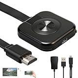 Transmission sans fil 1080P pour une diffusion fluide sur grand écran: Ce dongle Chromecast HD permet de diffuser du contenu audio et vidéo en résolution 1080P depuis un appareil source (comme un smartphone, une tablette ou un ordinateur portable) vers un téléviseur ou un projecteur équipé d'un port HDMI. La transmission sans fil vise à offrir une alternative pratique aux câbles HDMI physiques pour le partage de vidéos, de photos ou de présentations