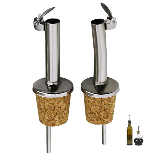 Shop Stainless Steel Cork Oil Pourer Spout for Olive Oil Bottle Shop Stainless Steel Cork Oil Pourer Spout for Olive Oil Bottle – YANAJIAJIA