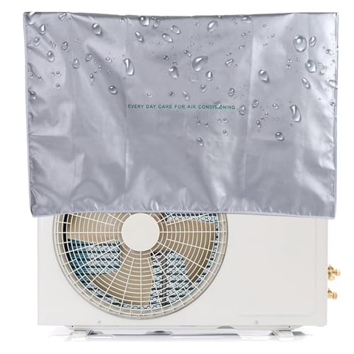 屋外用エアコンカバー エアコン室外機保護カバー 防水 防塵 日焼け防止 防雪 室外機用(92x35x69cm)