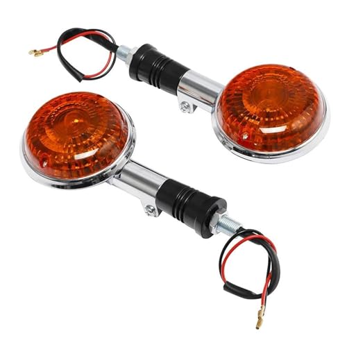 Clignotant de moto pour Yamaha XVS400 finition chrome durable - 8