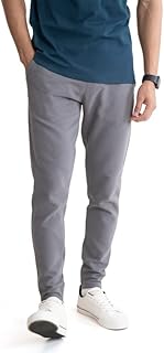 damensch Men’s Regular Fit Ottoman Joggers | Stylish Joggers for Casual Wear-picture-24
