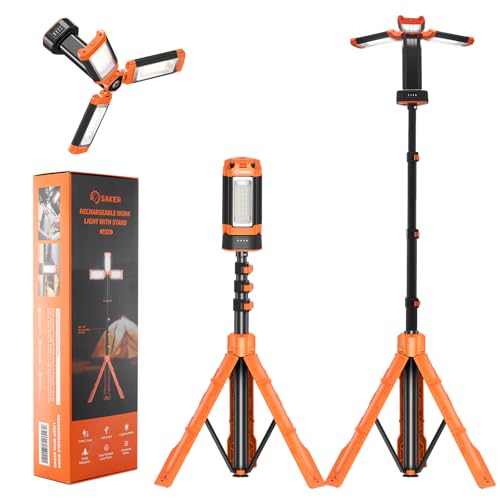 Saker Portable Camping Light with Stand (12000mAh)