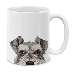 Salt and Pepper Miniature Schnauzer Dog