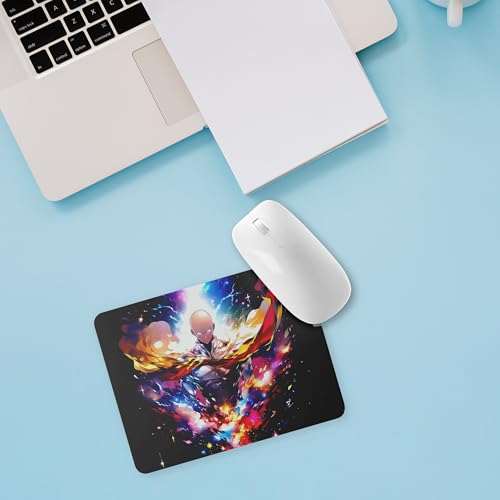 Image of Anime Gaming Mouse Pad, Non-Slip Rubber Base, Ultra-Low Friction High Durability, Waterproof Mouse Mat, Anti-Slip Base, Mousepad 7.5 inch X 9 inch (02)