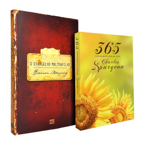 Kit O Evangelho Maltrapilho + 365 Mensagens Diárias Charles Spurg...