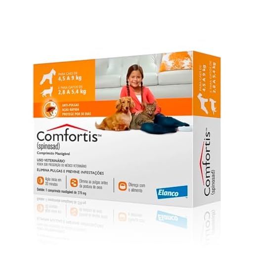 Antipulgas Comfortis 270 Mg Cães E Gatos