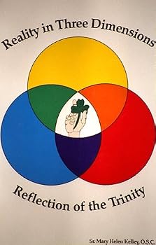 Paperback Reality in Three Dimensions : Reflection of the Trinity (Enneagram) Book