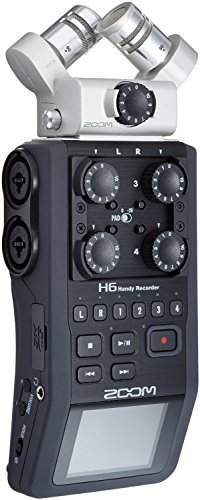 Zoom H6 enregistreur de terrain, micro SGH-6 et casque Keepdrum en reportage extérieur