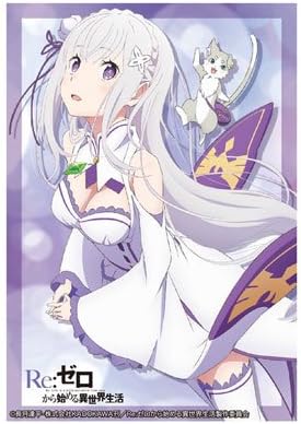 Bushiroad Card Sleeve HG Vol.1077 Re:Zero -Starting Life in Another World Emilia