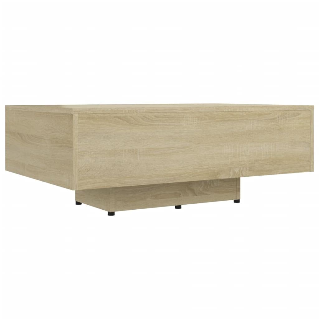 Générique Couchtisch, Sonoma-Eiche, 85 x 55 x 31 cm, Holz | Modernes Design, Sofa-Ende, Beistelltisch, einfache Reinigung mit feuchtem Tuch