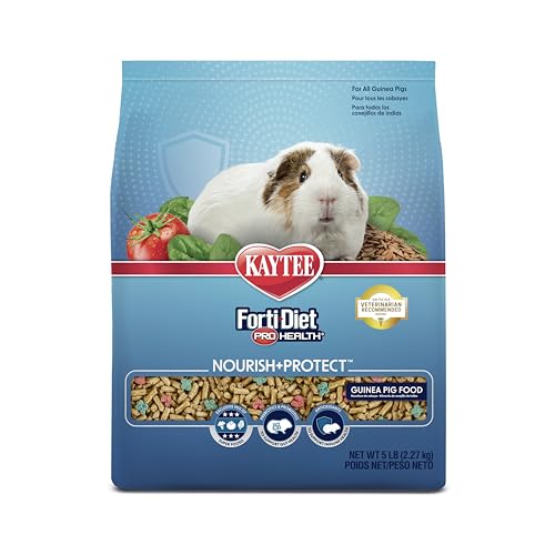 Kaytee Forti-Diet Pro Health Food for Pet Guinea Pigs, 5 Pound