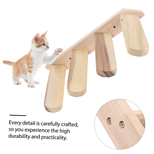 Sosoport Escada Brinquedo Para Gato Degraus Da Parede Interna Do Gato Prateleira Gato Parede Gato Su