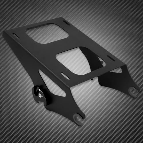Boîte de rangement support d'étagère et porte-bagages arrière moto Harley 2014-2022