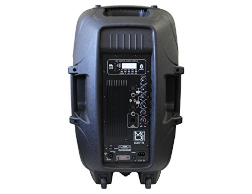 Mr. Dj DJBT115 15-Inch 3000 Watts Max Power Speaker with Built-in Bluetooth/FM Radio/ MP3/USB/SD Card Slot - Thumbnail 3