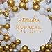 Ramadan Mubarak Decal Sign for Balloon Arch Eid ul-fitr Decorations, Ramadan Moon Star Decal, Muslm Islam Party Decorations