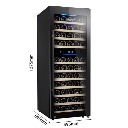 GGM Gastro WKM200S-2N | Wijnkoelkast ECO - 2 klimaatzones - 192 liter - max. 73 flessen - Image 4