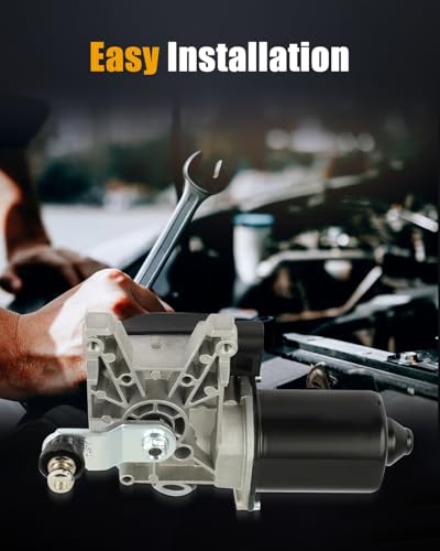 Image of ROADFAR Front Windshield Wiper Motor Compatible For Chevrolet For Cavalier | Fit For Oldsmobile For Alero 2003 2004|For Pontiac For Grand Am 2003-2005|For Pontiac For Sunfire 03-05|OEM:22711473|5 Pins