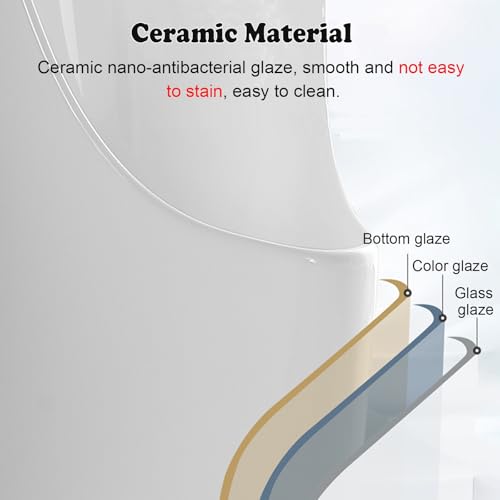 Urinarios para hombres con descarga urinal de pared blanco 7