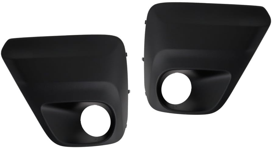 KarParts360 For Subaru Forester 2019 2020 2021 Fog Light Cover Driver And Passenger Side | Pair | Black | Base/Convenience/Premium | Replacement For SU1038126, SU1039126 | 57731SJ050, 57731SJ040