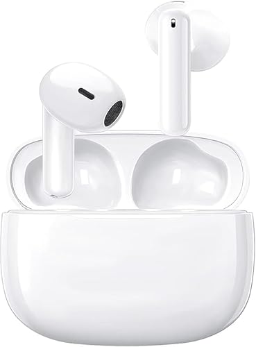 【2026新登場Bluetooth 5.3】完全ワイヤレスイヤホン/アクティブノイズキャンセリング/ 最大48時間再生 / PSE技術基準適合Bluetoothイヤホン瞬時接続自動ペアHI-FIイヤホン ENC 8.0通話 IPX7防水 タッチコントロール・ヘッドセットiPhone/IOS/Android/通勤/通学/スポーツ/ゲーム対応