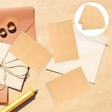 SECFOU 100pièces Enveloppes De Épargne Papier Pour Économiser De Liquide Organisateur De Billets Avec Autocollant Pochette Pour Petits Objets Monnaie