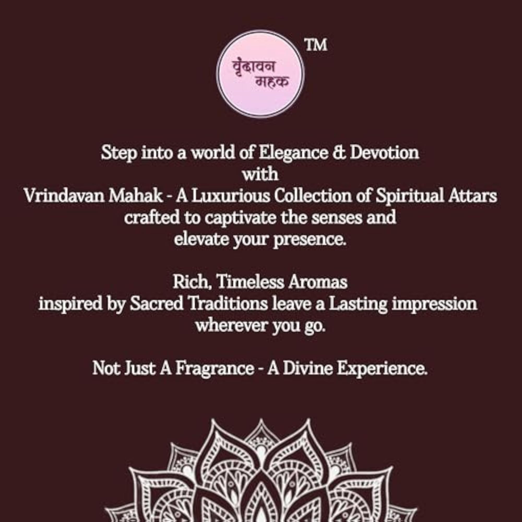 Madhukar Long-Lasting Fragrance with Rose & Oudh