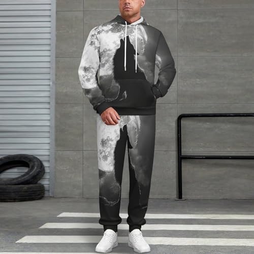 Ensemble de survêtement de Noël cadeau unisexe original idée costume Père Noël - 7