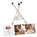 ERINGOGO Hand Pan Drum Stand Wooden Tripod Holder for Tongue Drums Stable and Bracket for and Display Practice Drum Stand for Musicians