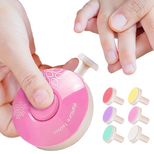 電動爪やすり ベビー 赤ちゃん (ピンク)