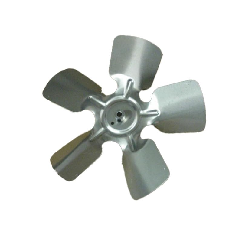 A61312 Metal Fan Blade 10" Diameter 5 Blades 5/16" Bore Hub CW 30 Degree Prop