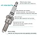 Autowxjq Iridium Spark Plug 4pcs Replace CR9EIX 3521 6263 CR8E CR7E