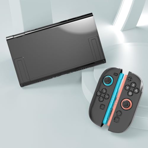 For Switch 2 �R���\�[���P�[�X NS 2 �ی�P�[�X �h�o�E�h�Ռ� for Switch 2 �ی�P�[�X �S�ʕی� ���^ �L�Y�h�~ ���t���ȒP �h�� �ϋv�� ���h�~ �h�o �ϏՌ� �E���ȒP (�u���b�N) [���s�A���i]