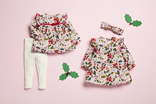 Mud Pie Baby Girls Mud Pie Floral And Headband Dress, Christmas, 6-9 Months Us #TOP1