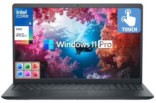 Dell Inspiron Business Laptop 2025-2026 �t���b�O�V�b�v�AAI���ڃR���s���[�^�[�A15.6�C���`FHD�^�b�`�X�N���[���A10�R�AIntel i5-1334U�A32GB RAM�A1.5TB�X�g���[�W (1TB SSD +