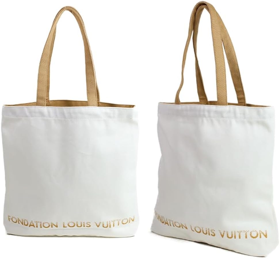 Amazon | [フォンダシオンルイヴィトン] 2572 トートバッグ ホワイト