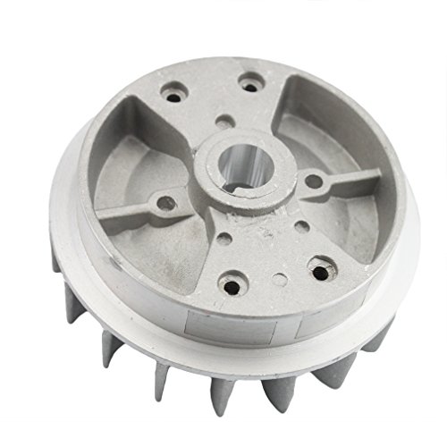 GOOFIT 18Fin Flywheel for 2 Stroke 47cc 49cc Mini Pocket Bike Super Bike Mini Quad Vehicles