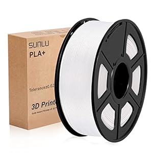 SUNLU PLA+ 3D Printer Filament, PLA Plus Filament 1.75mm, Toughness Enhanced 3D Filament Compatible with 3D FDM Printers…