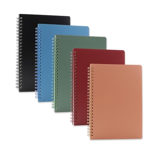 Carnets à spirales anti-taches pour protéger vos notes de cours et projets
