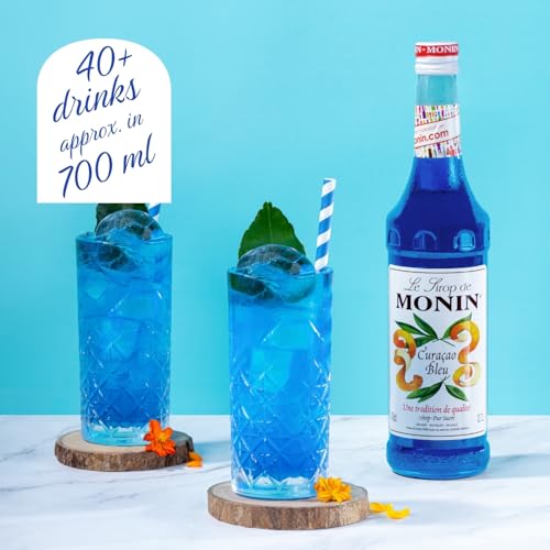Image of Monin Blue Curacao Bottle, 700 Millilitre, Liquid