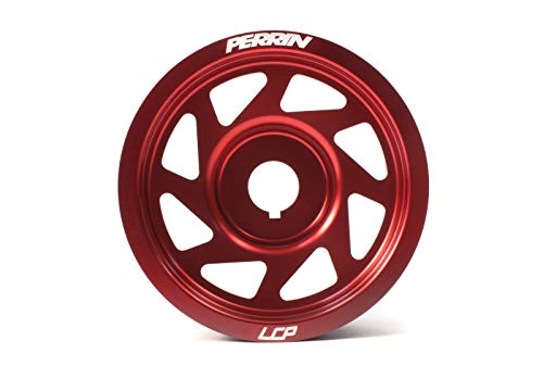 Perrin Performance PSP-ENG-100RD Red Crank Pulley - (93 Impresa (Wrx/Sti)