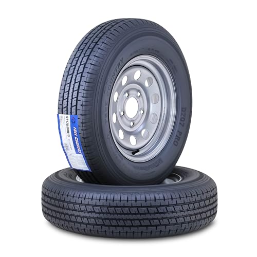 Free Country trailer tire wheel assembly ST175/80R13 8-ply 4.5" PCD