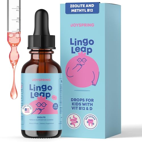 JoySpring LingoLeap – Liquid Kids Formula with Zeolite Clinoptilolite, Methylated