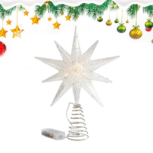 Estrella LED para árbol estable que soluciona la decoración de tu copa de Navidad 8