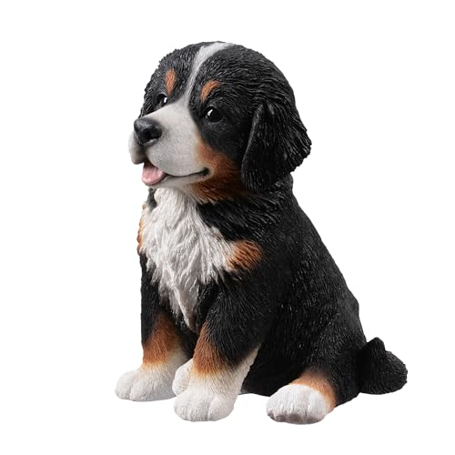 Estatua Cachorro Bernese Mountain 12.5 Pulgadas miniatura 4