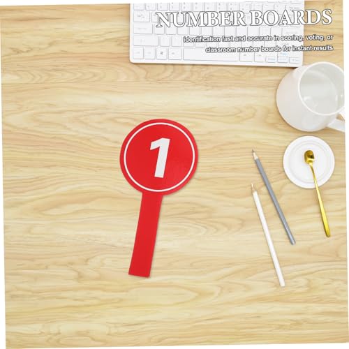 Tablas de puntuación de mano VILLCASE 10 piezas 12x24cm miniatura 6